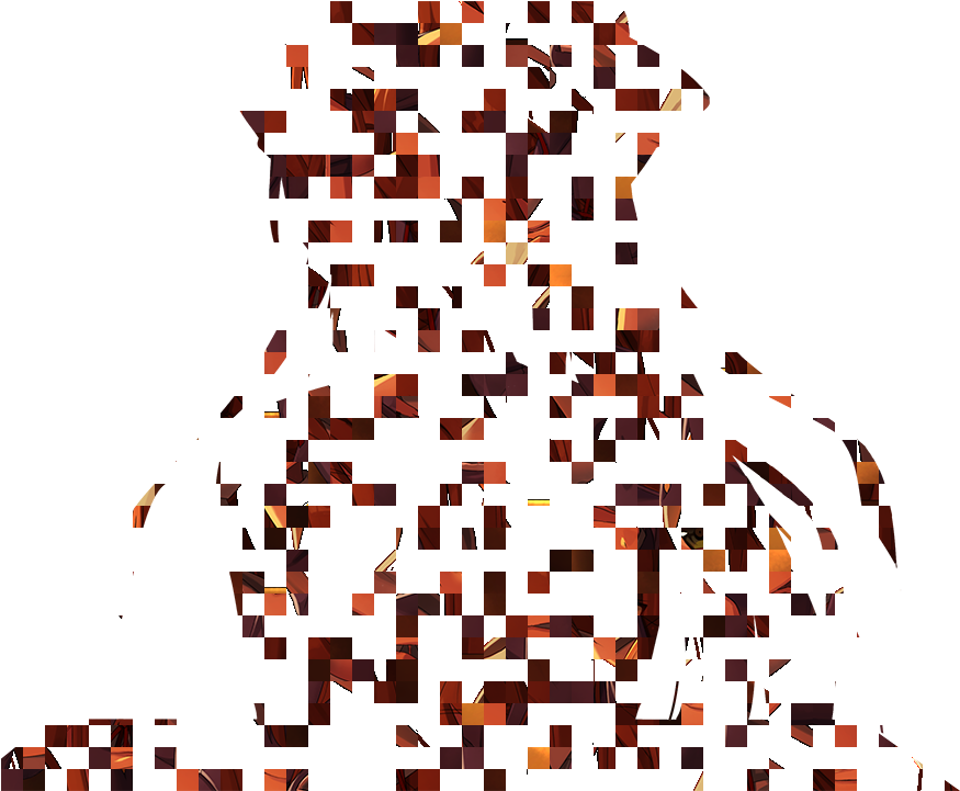 Monika File Png - Glitch Monika Png, Transparent Png PNG with transparent background