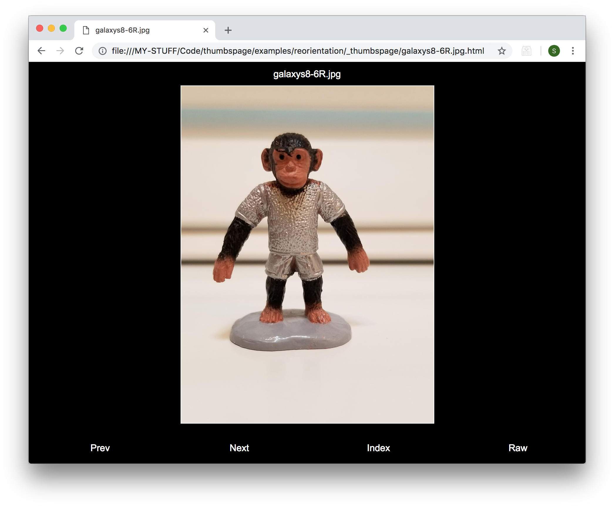 Monkey Astronaut Figurine PNG with transparent background