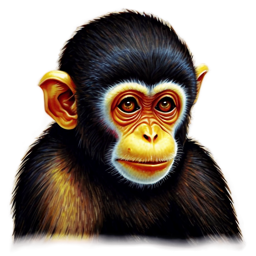 Monkey Illustration Png Sbx56