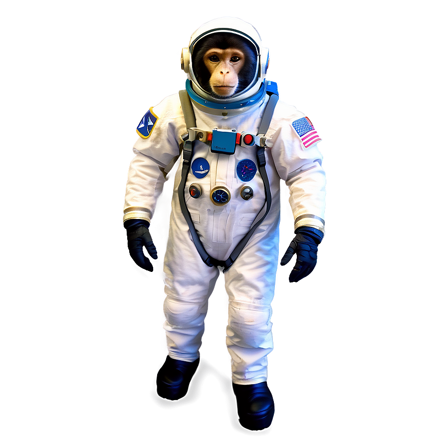 Monkey In Space Suit Png 05042024