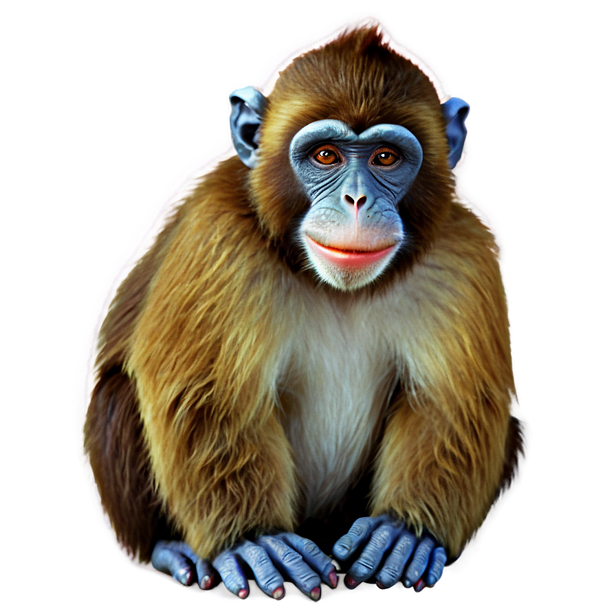 Monkey Mascot Png Xdj