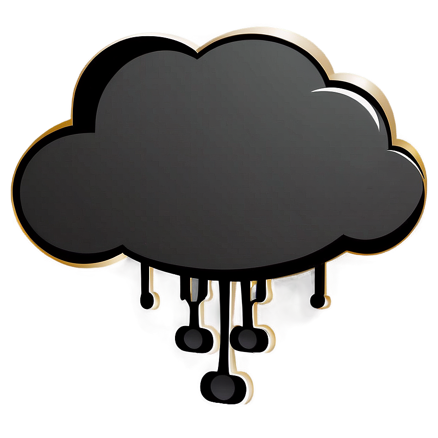 Monochrome Cloud Vector Png Rjr