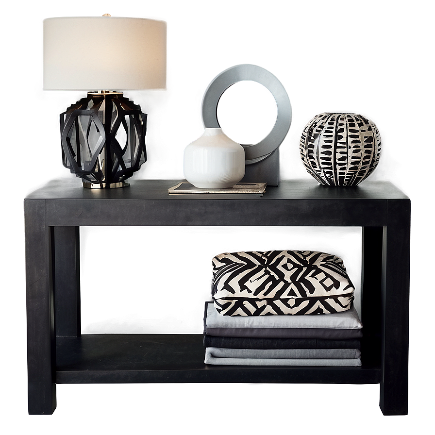 Monochrome Home Decor Png Trx