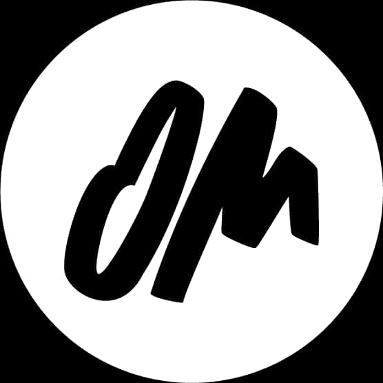 Monochrome Initials Logo