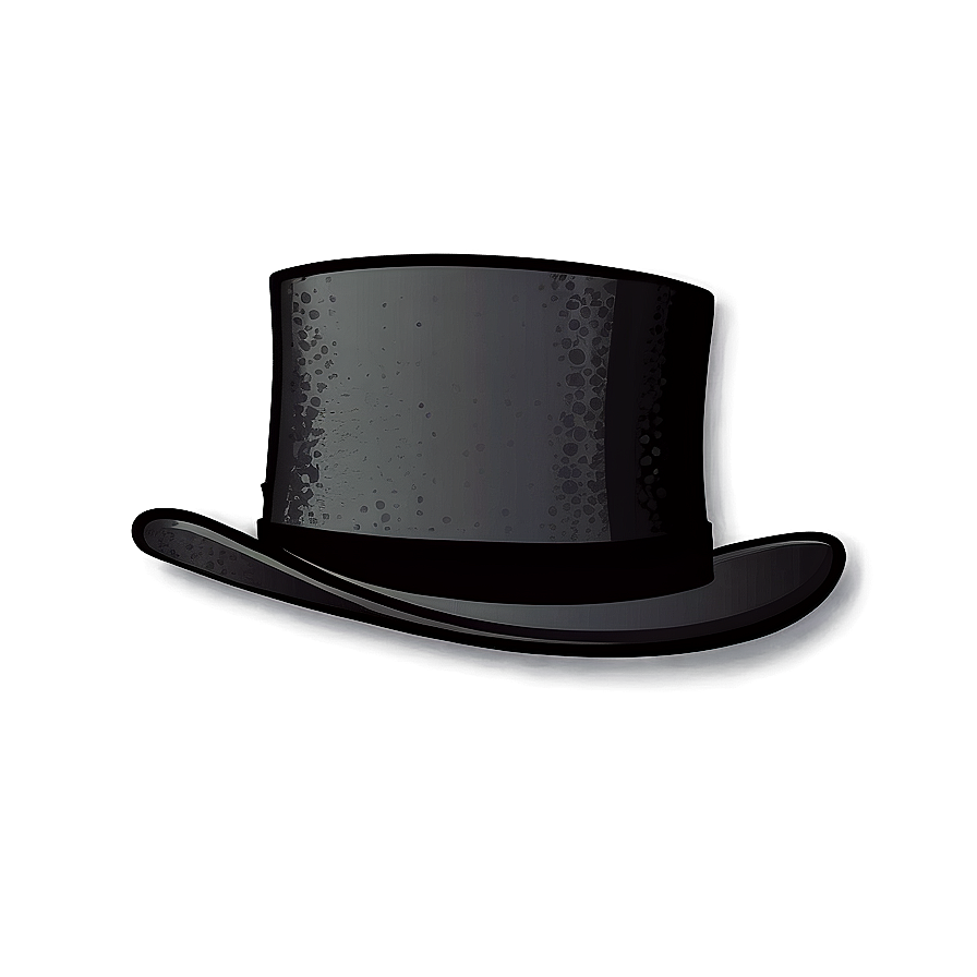 Monochrome Top Hat Graphic PNG 26 PNG image with a transparent background, free high-resolution download