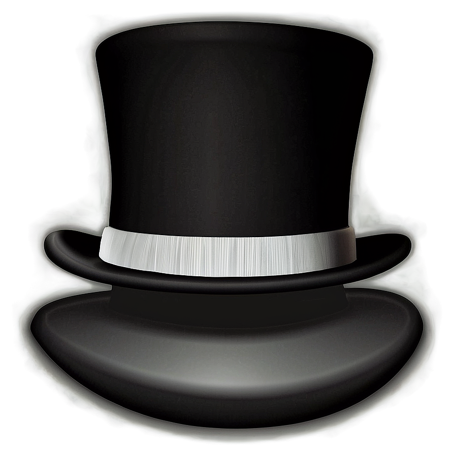 Monochrome Top Hat Graphic PNG 50 PNG image with a transparent background, free high-resolution download