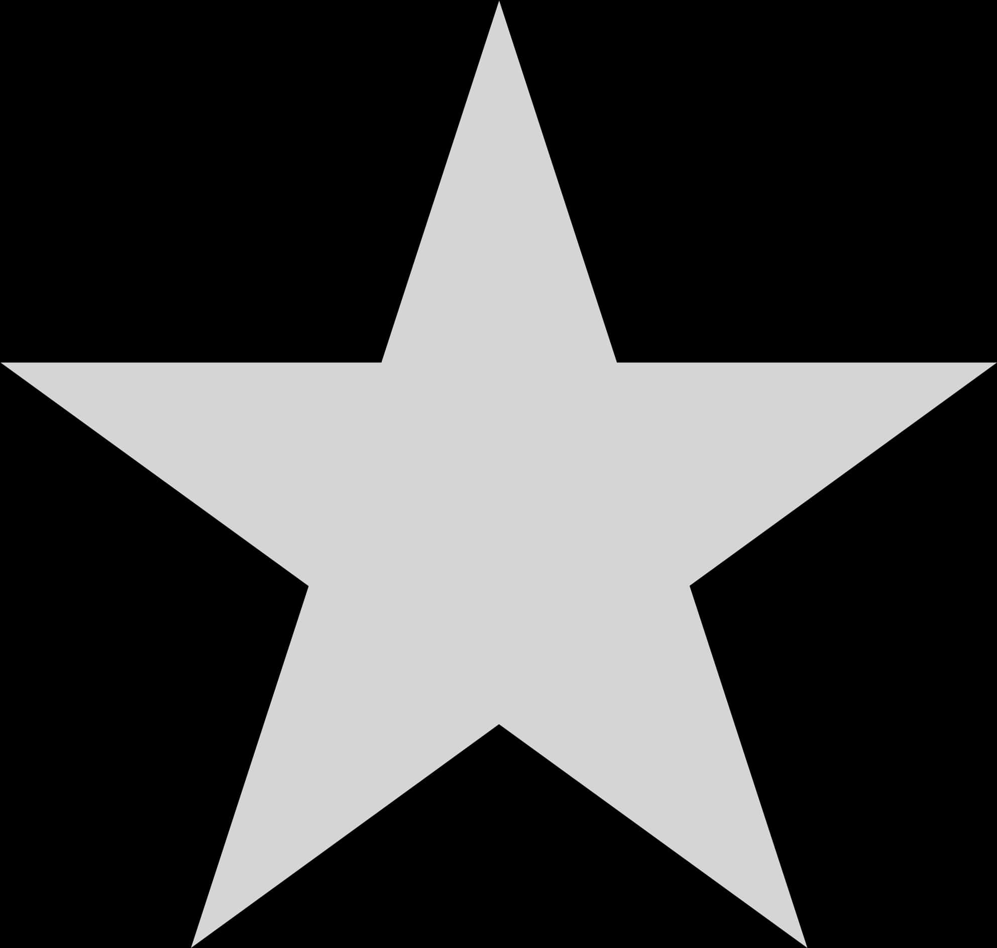 Monochrome_ White_ Star_ Graphic