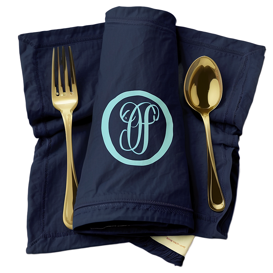 Monogrammed Gift Napkin Png 05252024