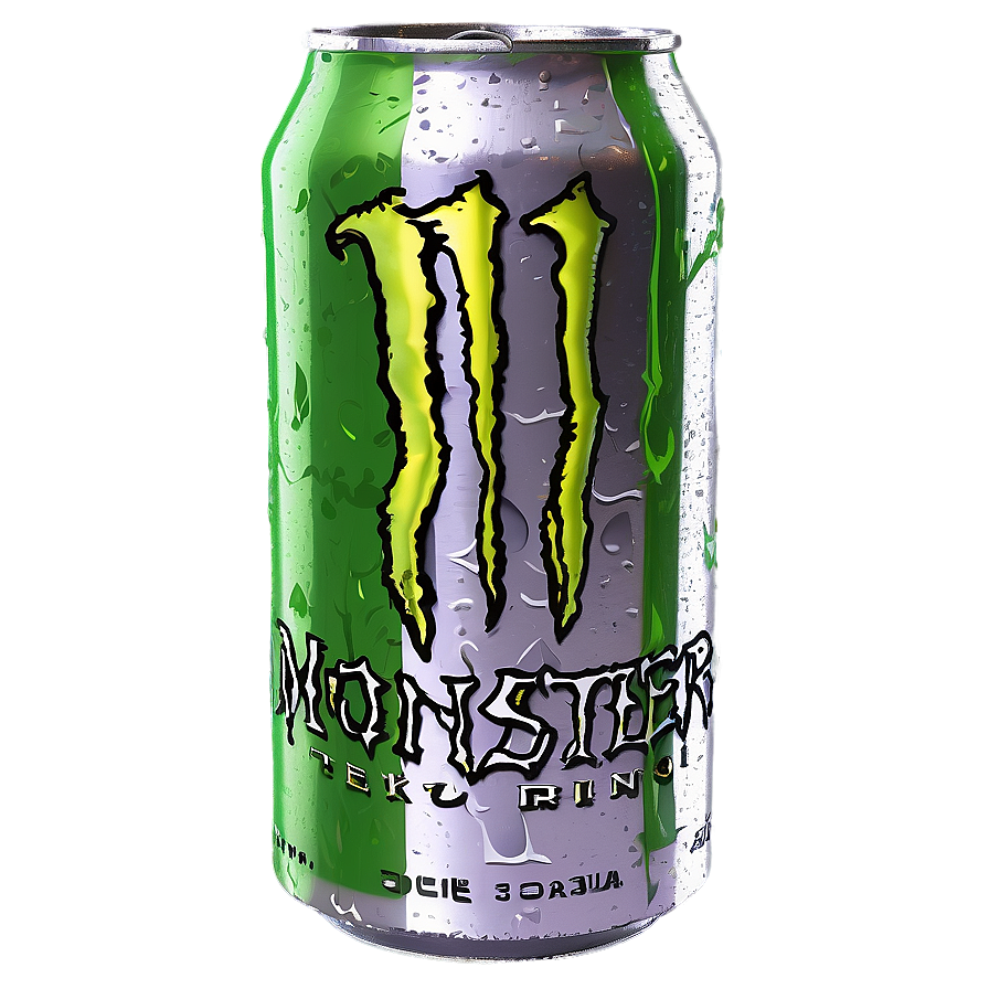 Monster Energy Drink 3D Model PNG 06202024 PNG image with a transparent background, free high-resolution download