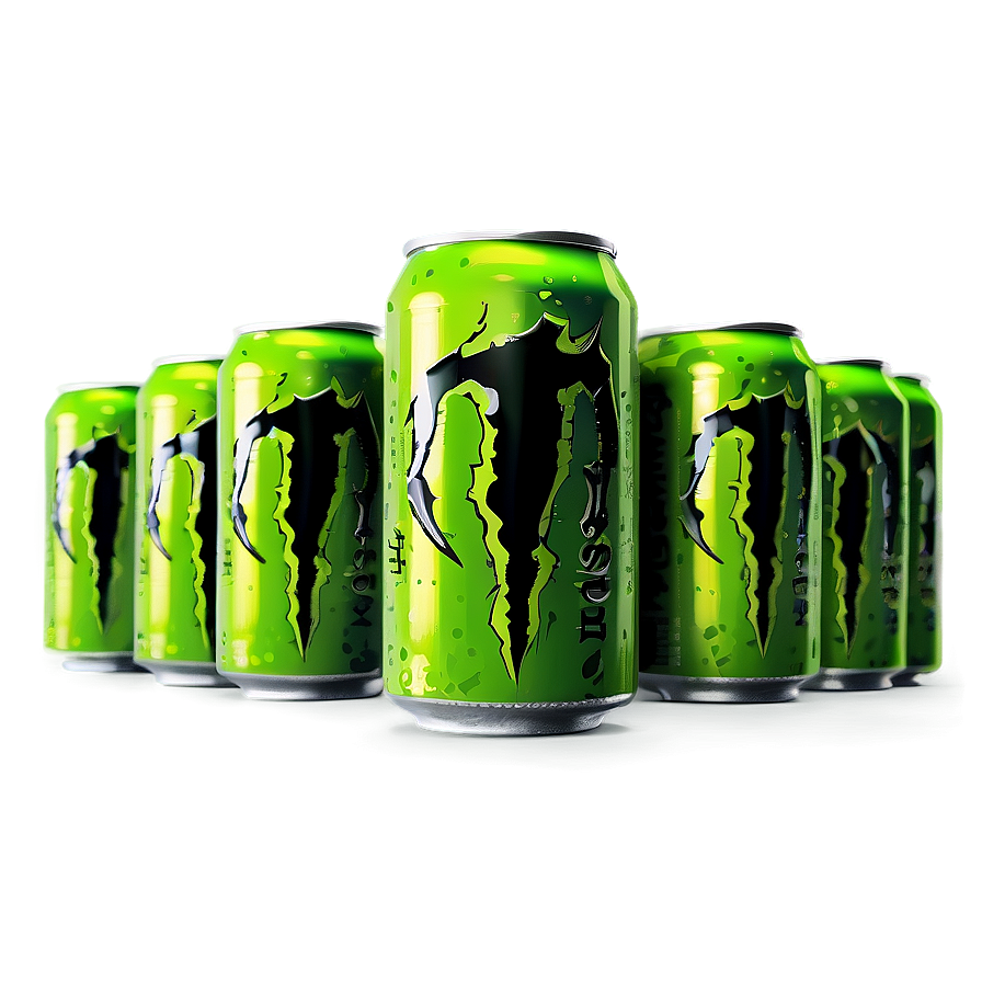 Monster Energy Drink Classic Design PNG ven11 PNG image with a transparent background, free high-resolution download