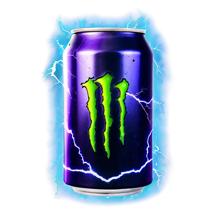 Monster Energy Drink Lightning Effect Png Bir