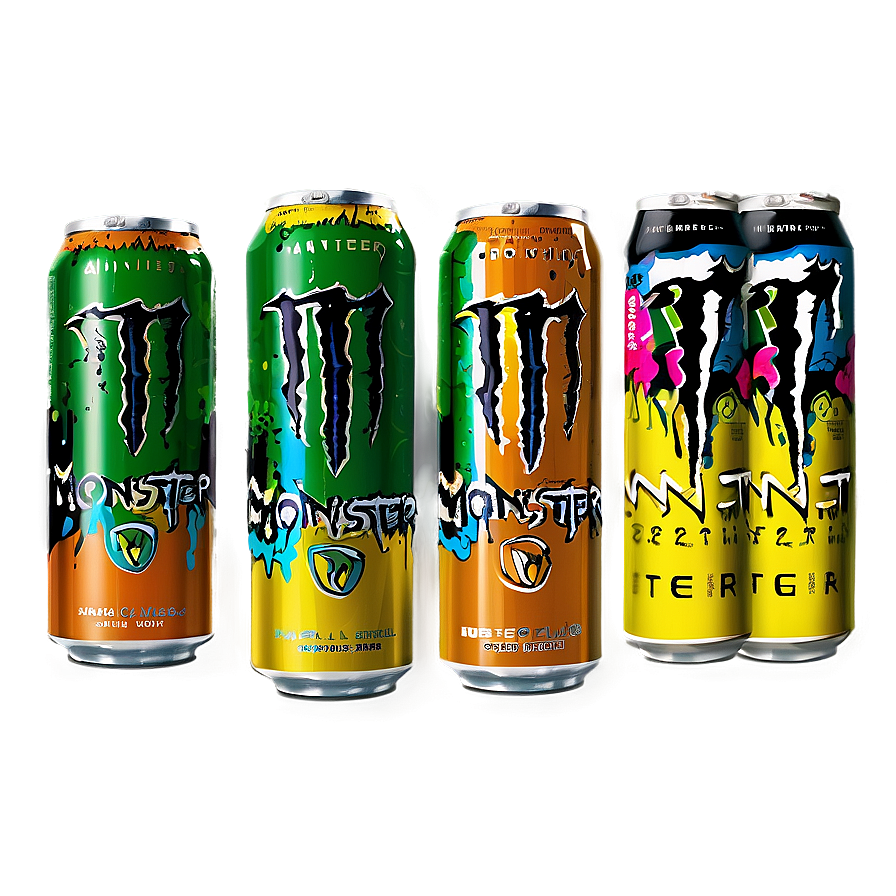 Monster Energy Drink Tropical Edition PNG 52 PNG image with a transparent background, free high-resolution download