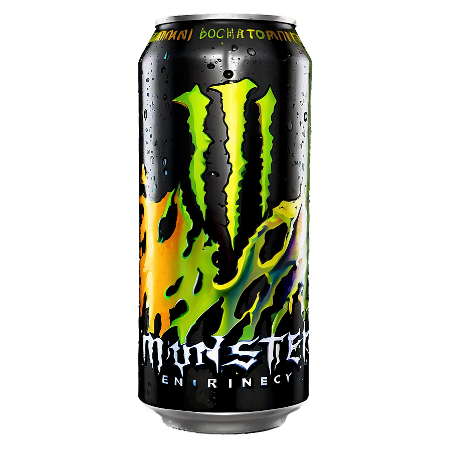 Monster Energy Drink Tropical Edition PNG rbk PNG image with a transparent background, free high-resolution download