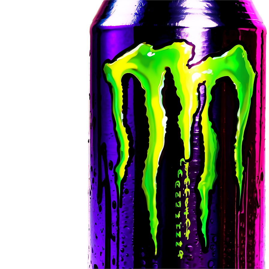 Monster Energy Drink Vibrant Background Png 06202024