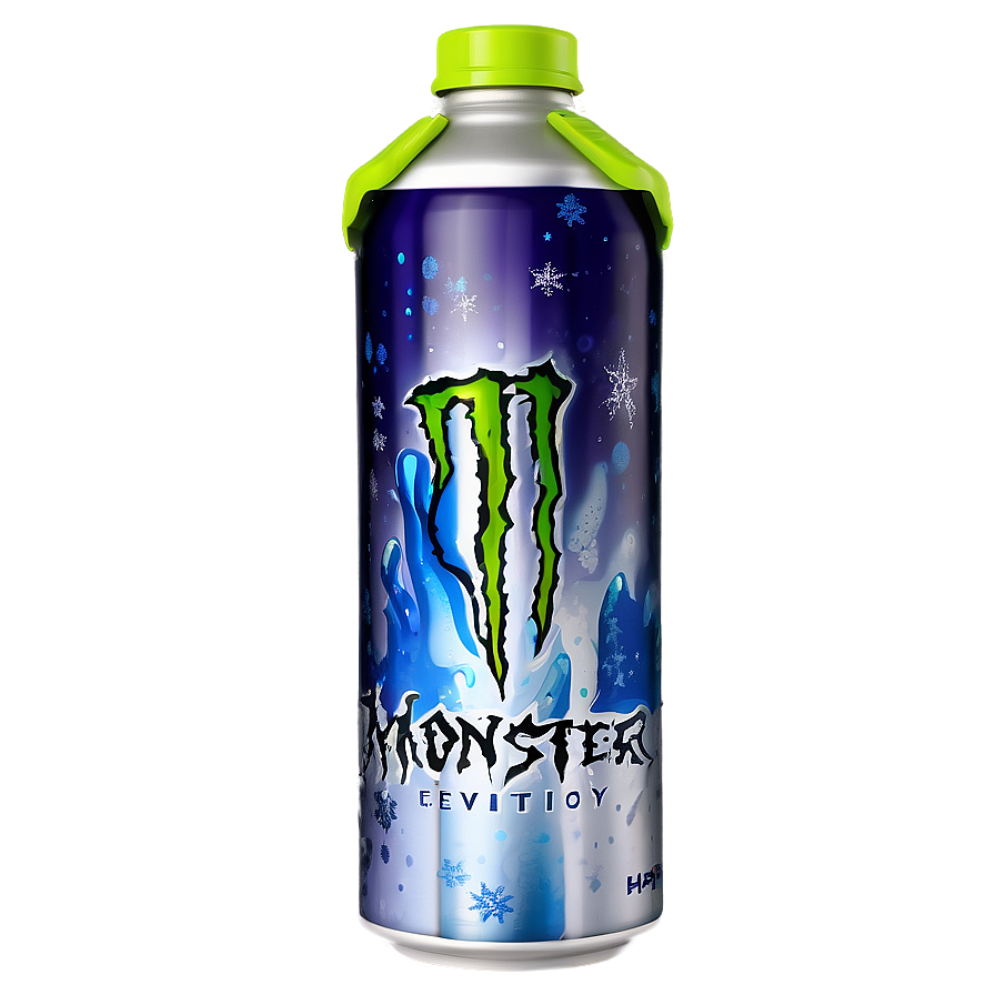 Monster Energy Drink Winter Edition Png Qof98