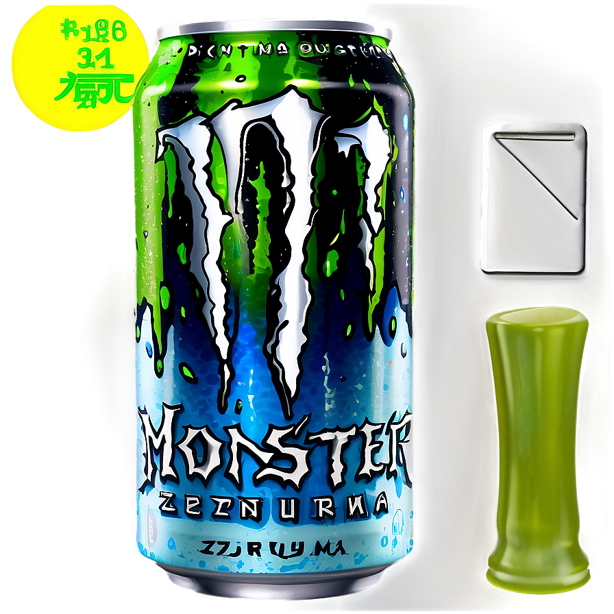 Monster Energy Drink Zero Ultra PNG nok23 PNG image with a transparent background, free high-resolution download