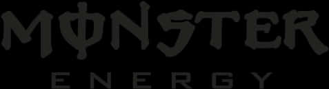 Monster Energy Logo Black Background PNG image with a transparent background, free high-resolution download