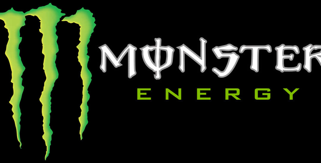 Monster Energy Logo Green Claw Marks PNG image with a transparent background, free high-resolution download