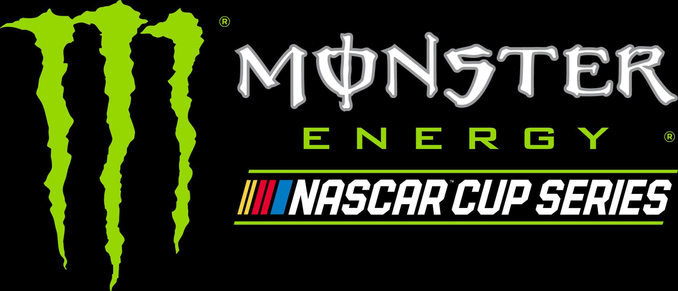 Monster Energy N A S C A R Cup Series Logo PNG image with a transparent background, free high-resolution download