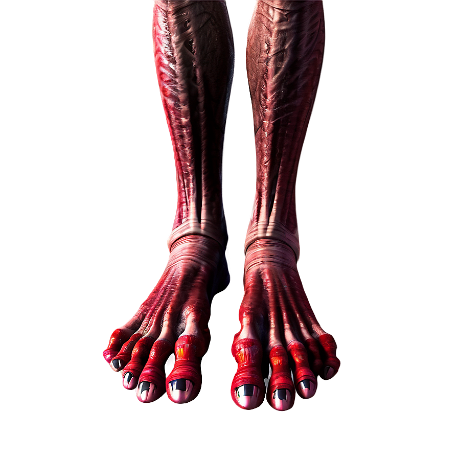 Monster Feet Png 05242024