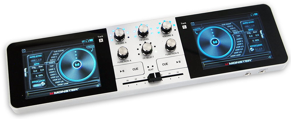 Transparent Dj Turntables Png - Mini Portable Dj Mixer, Png Download PNG with transparent background
