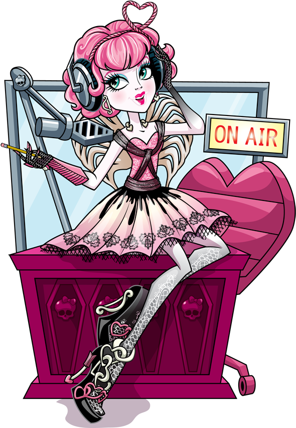 Cupid By Shaibrooklyn On Clipart Library - Monster High Character Cards, HD Png Download PNG with transparent background