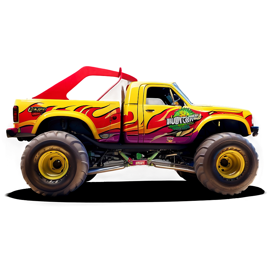 Monster Truck Action PNG 05242024 PNG image with a transparent background, free high-resolution download