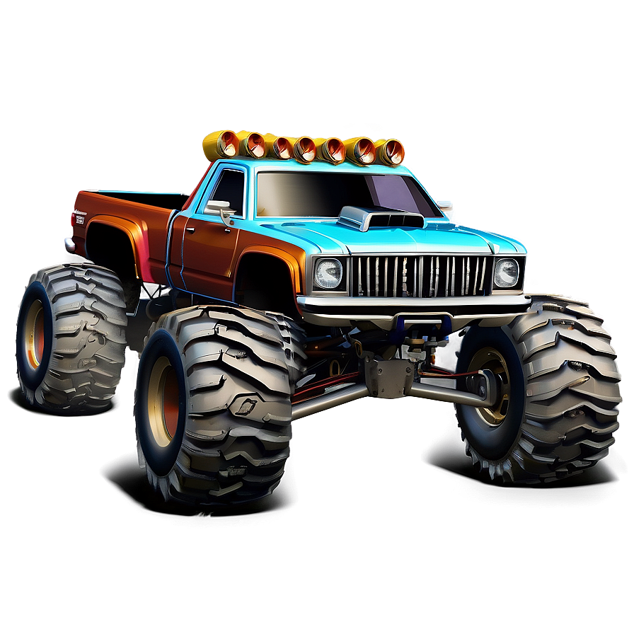 Monster Truck Clash PNG 05242024 PNG image with a transparent background, free high-resolution download