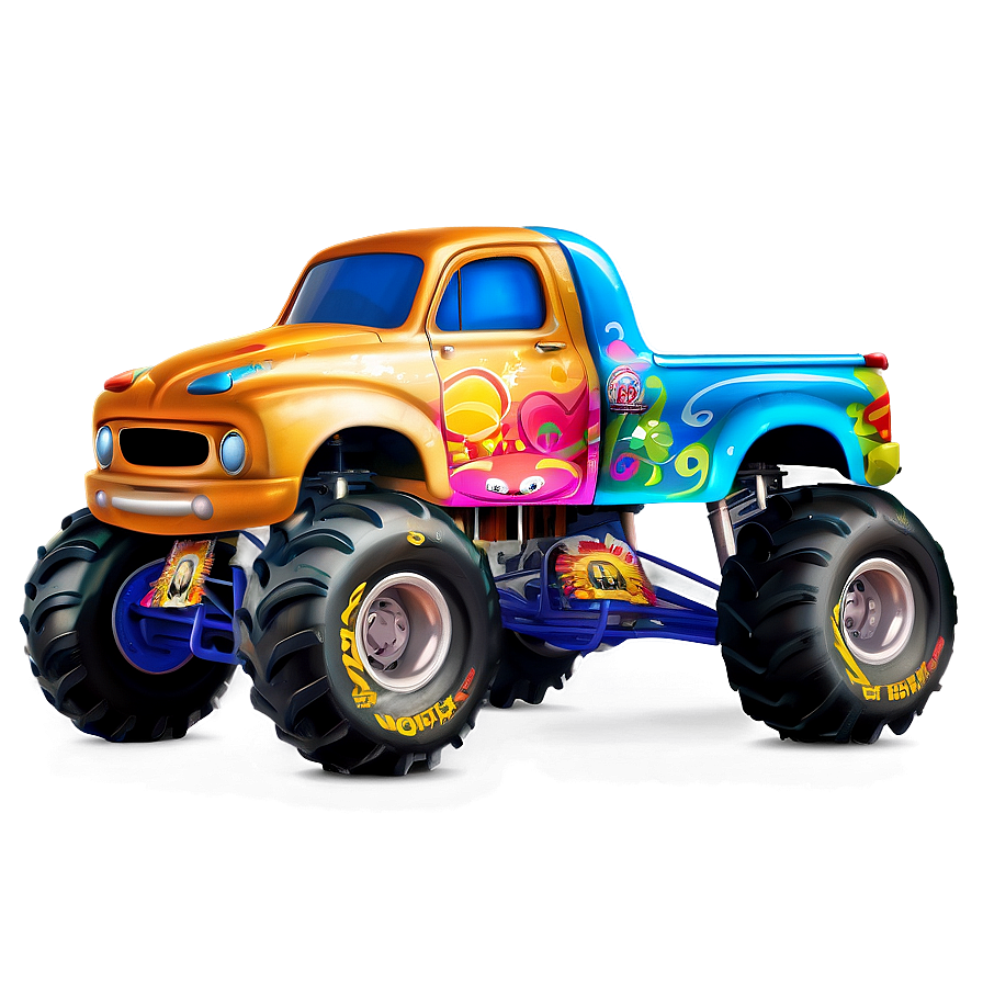 Monster Truck Craze PNG abc PNG image with a transparent background, free high-resolution download