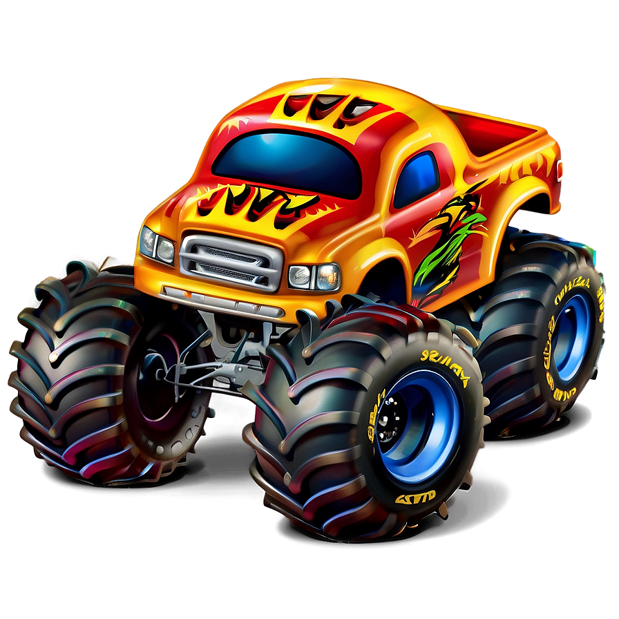 Monster Truck Fever PNG 05242024 PNG image with a transparent background, free high-resolution download