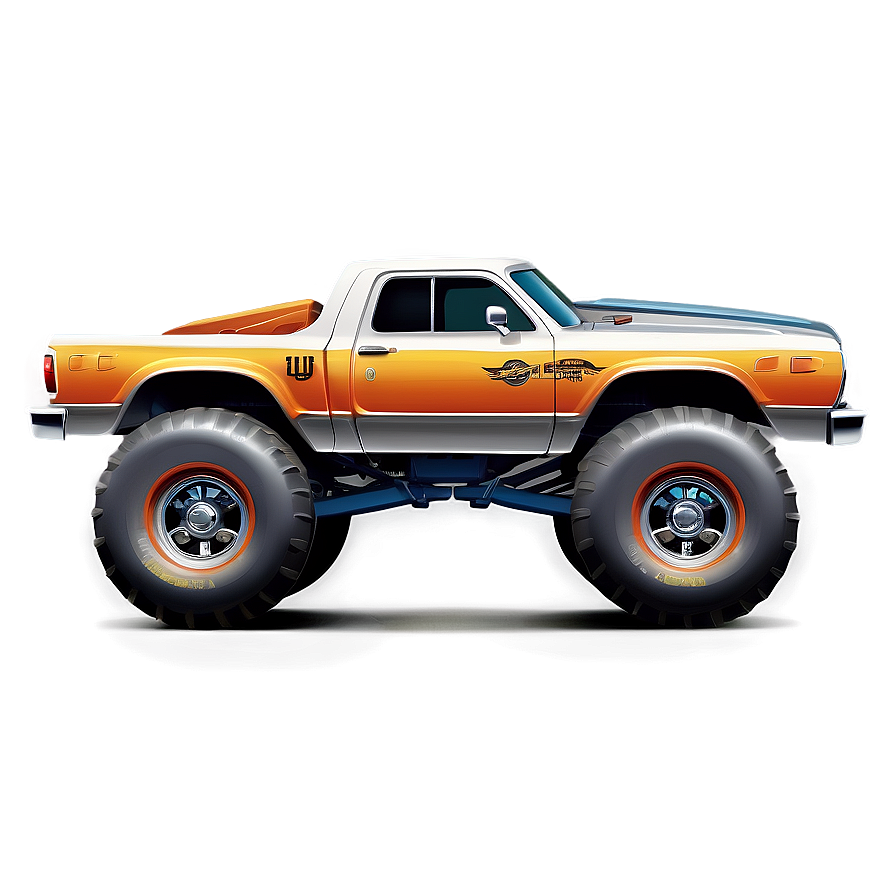 Monster Truck Illustration Png 90