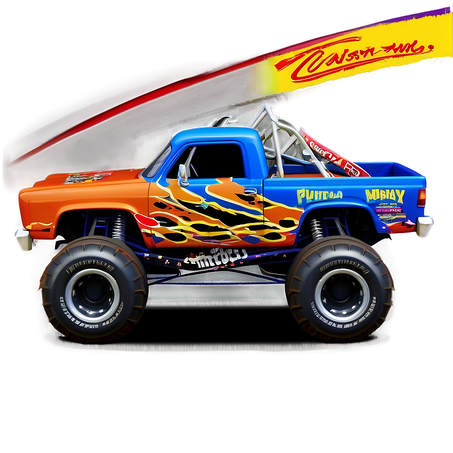 Monster Truck Madness PNG nuy PNG image with a transparent background, free high-resolution download