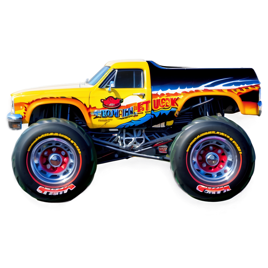 Monster Truck Spectacle PNG jly PNG image with a transparent background, free high-resolution download