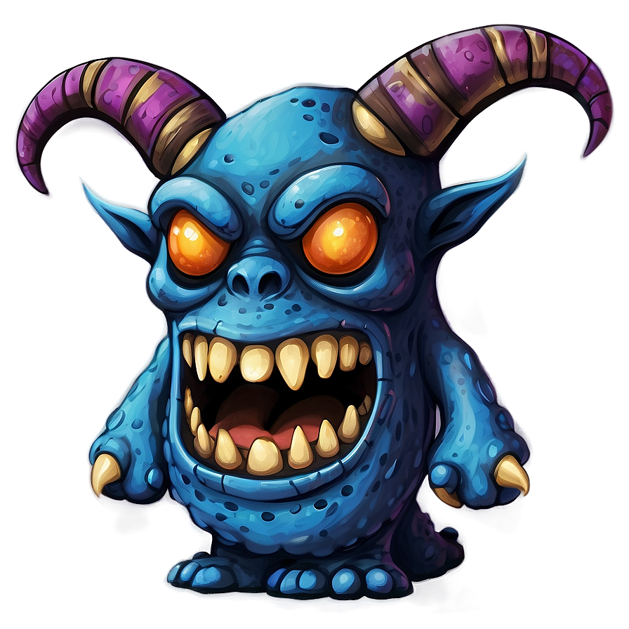 Monster With Horns Png 28