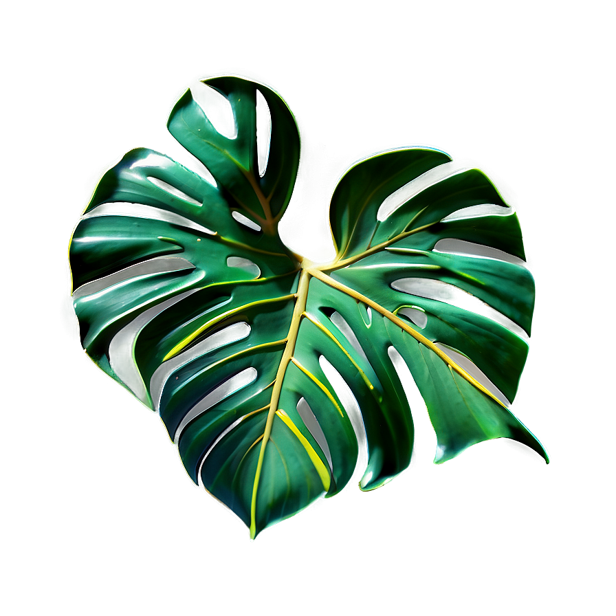 Monstera Leaf Mosaic Png 05232024