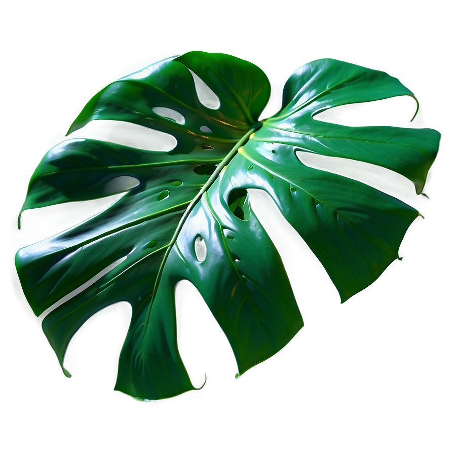 Monstera Leaf Vein Details Png Yrn40