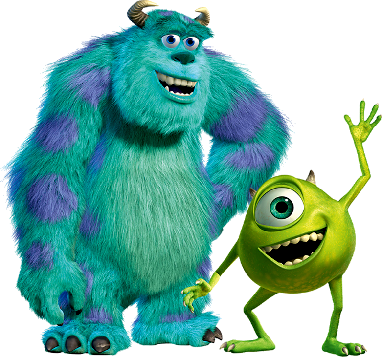 Monsters Inc Mikeand Sulley