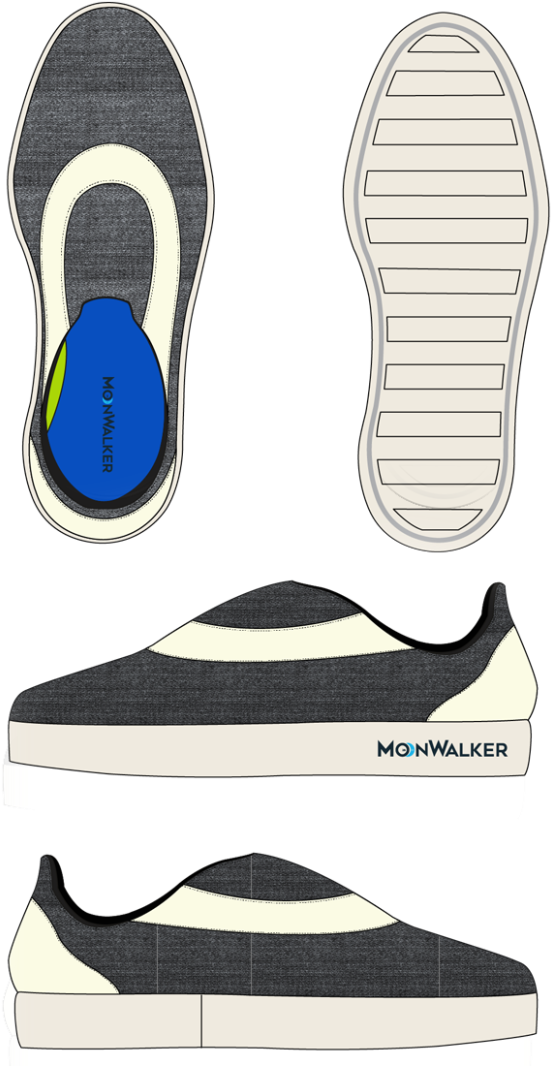 Monwalker Shoe Design Blueprints