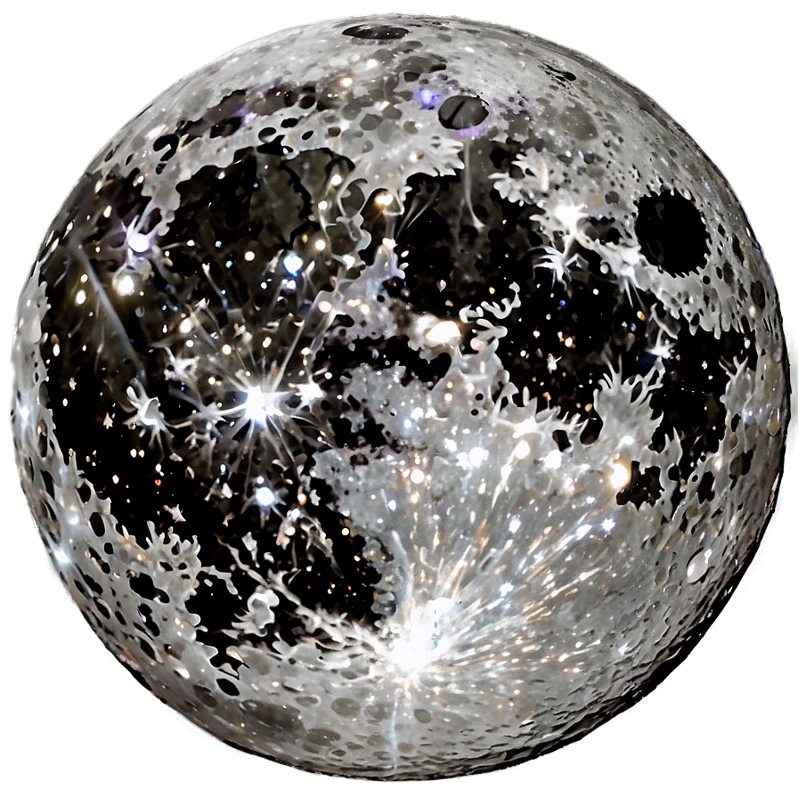 Moon And Galaxy Merge Png 06132024