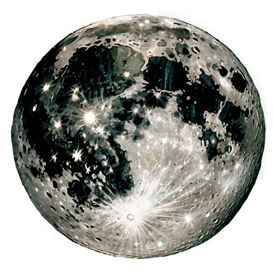moon b PNG with transparent background