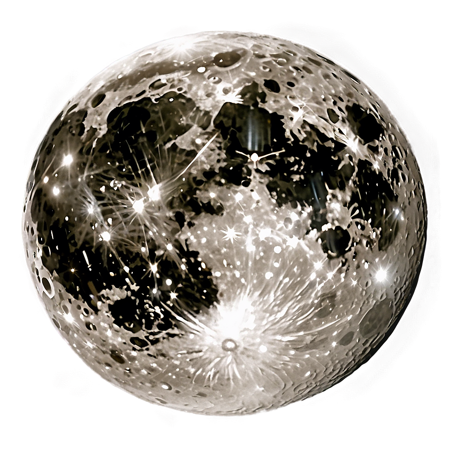 moon d PNG with transparent background
