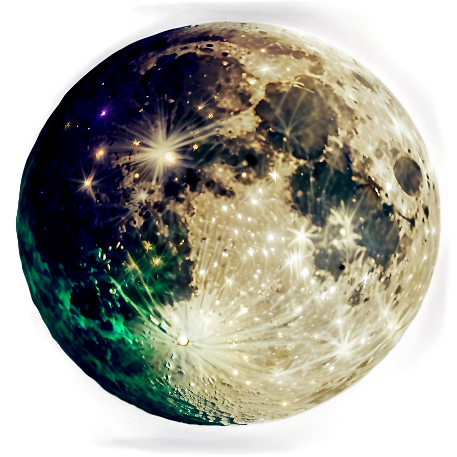 Moon In Night Sky Transparent Png 81