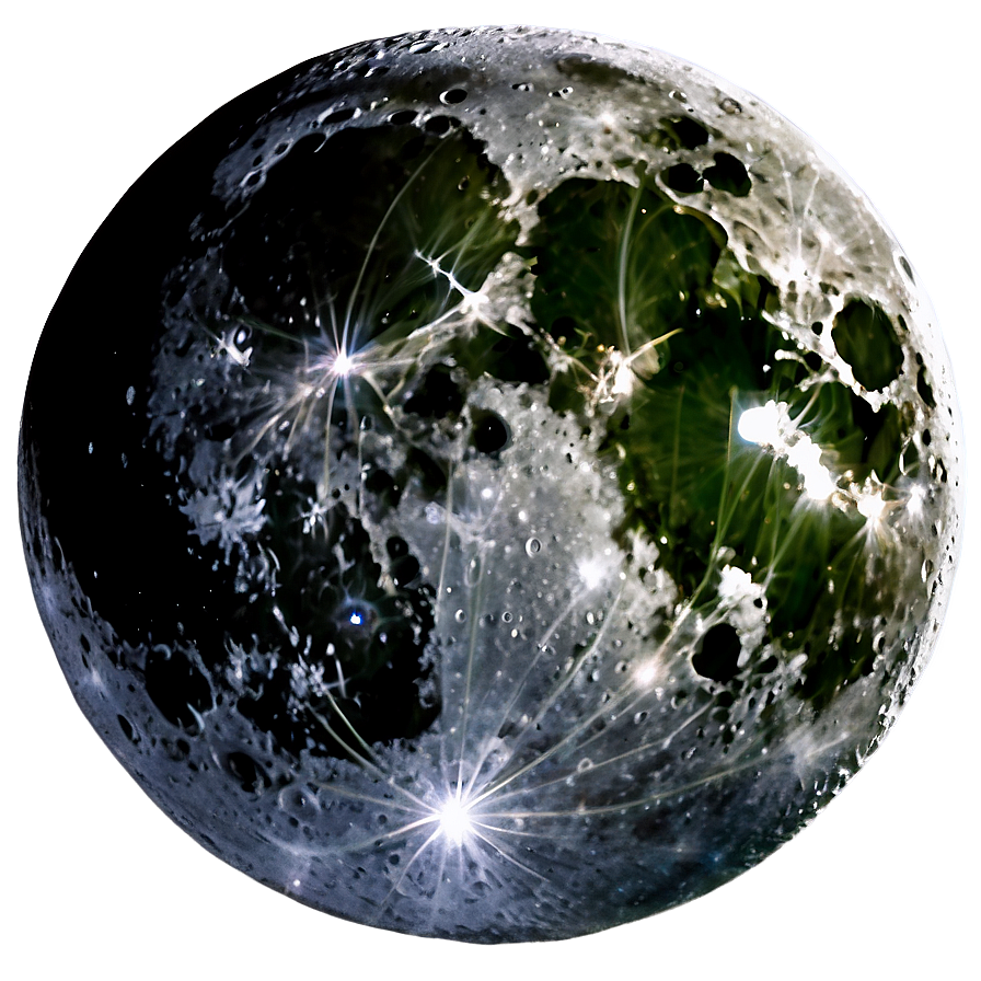 Moon In Space Transparent Png 05252024