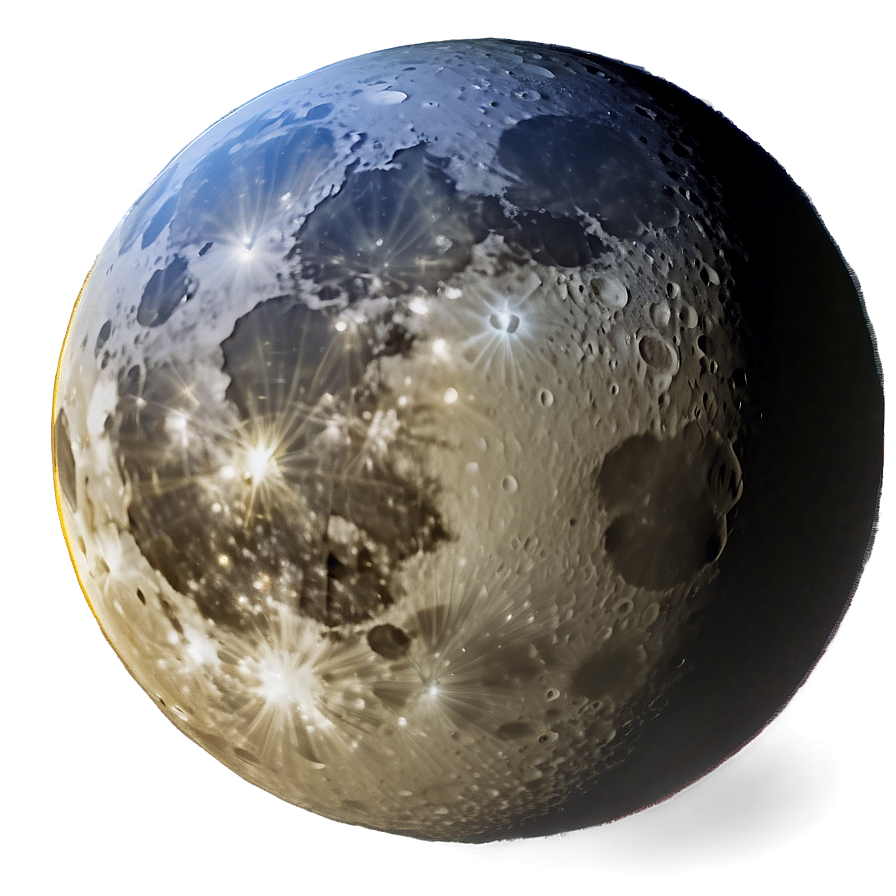 Moon In Space Transparent Png Kbe95