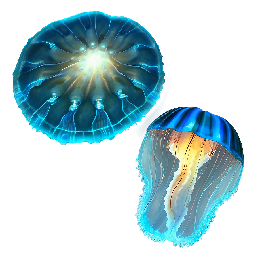 Moon Jelly With Ethereal Glow Png 06292024