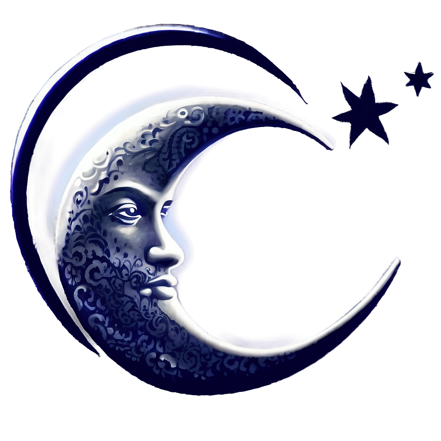 Moon Tattoo Png Cvf71