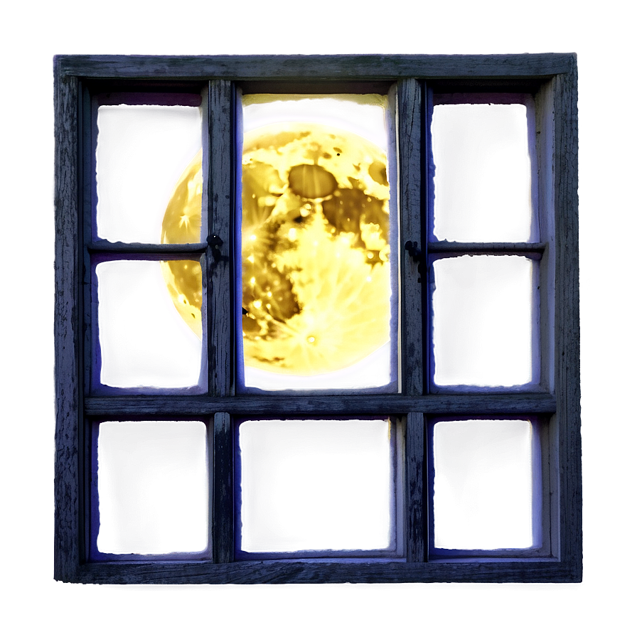 Moon Through Window Transparent Png 79