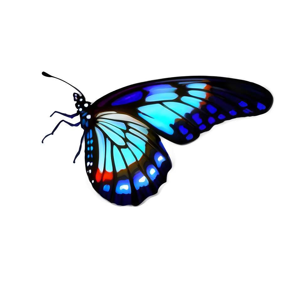 Moonlit Glow Butterfly Png 06272024