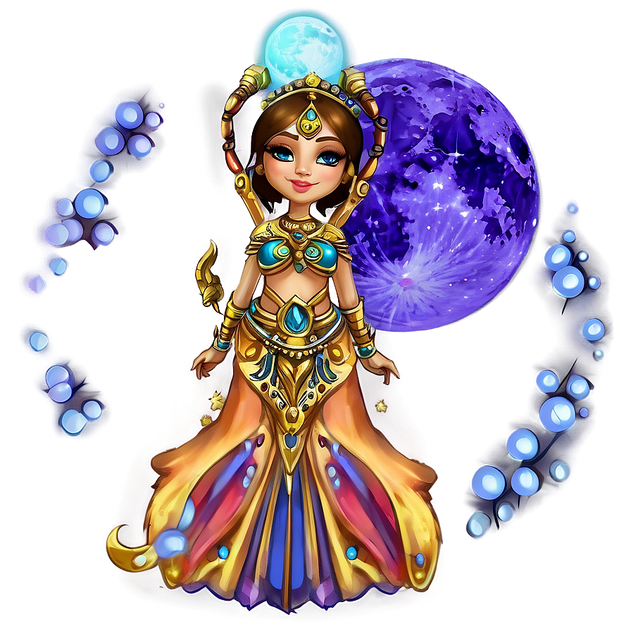 Moonlit Goddess Design Png 06252024