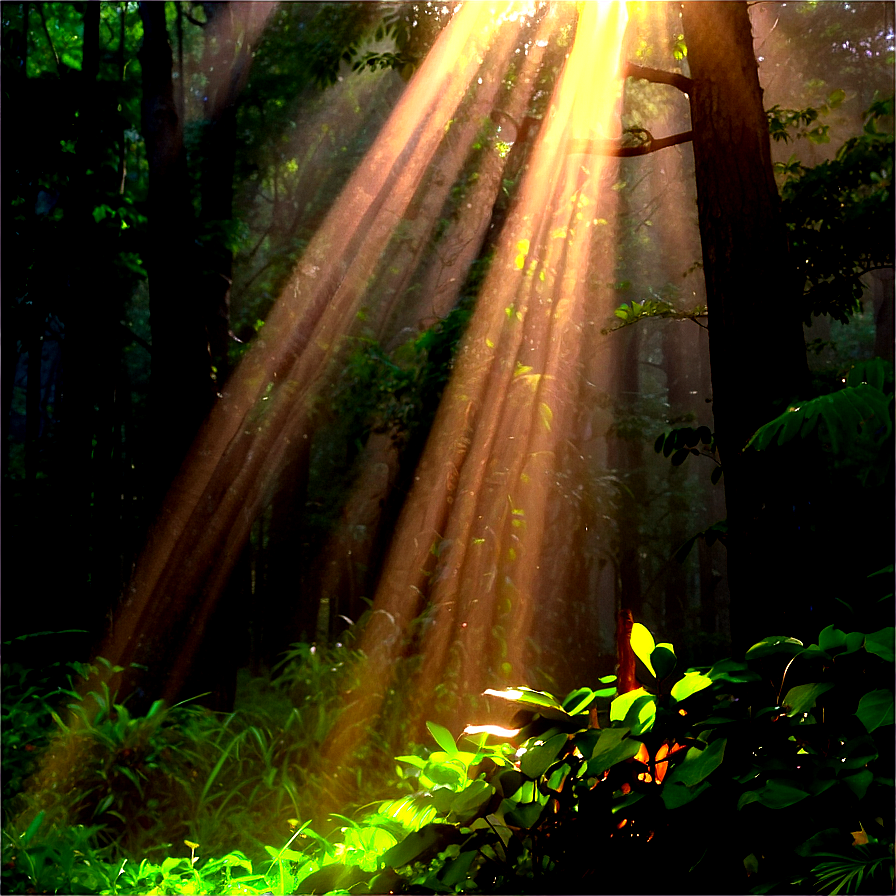 Morning Sun Rays PNG bit PNG with transparent background